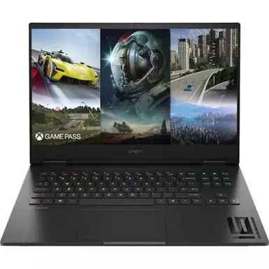 image of HP OMEN - 16.1" 144Hz Full HD Gaming Laptop - Intel Core i7 - 16GB Memory - NVIDIA GeForce RTX 4050 - 1TB SSD - Shadow Black with sku:bb22104834-bestbuy