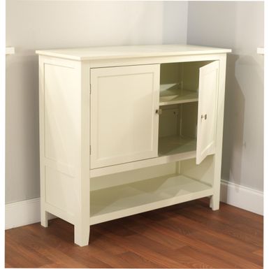 Simple Living - Montego Two-Door Buffet - Antique White