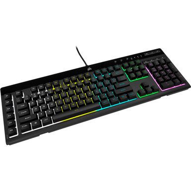 Alt View Zoom 15. CORSAIR - K55 RGB Pro Full-size Wired Dome Membrane Gaming Keyboard with Elgato Stream Deck Software Integration - Black