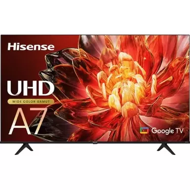 Hisense - 75" Class A7 Series LED 4K UHD HDR WCG Google TV (2024)