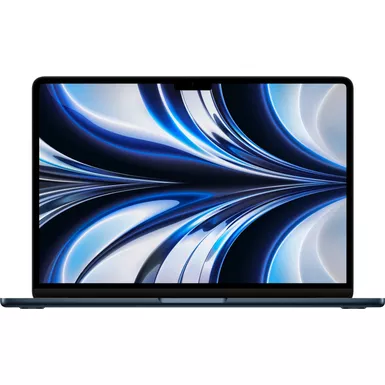 MacBook Air 13.6" Laptop - M2 chip Built for Apple Intelligence - 8GB Memory - 256GB SSD - Midnight