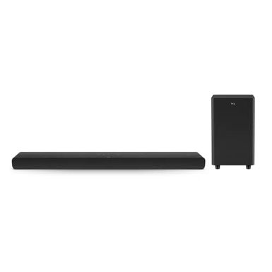 image of TCL Alto 8 Plus 3.1.2 Channel Dolby Atmos Sound Bar with Wireless Subwoofer, WiFi, Bluetooth – TS8132, 39-inch, Black with sku:b08zycy5ch-tcl-amz