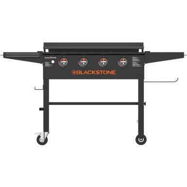 Alt View Zoom 11. Blackstone - Original 36 In. 4-Burner Outdoor Griddle with Foldable Side Shelves - Black