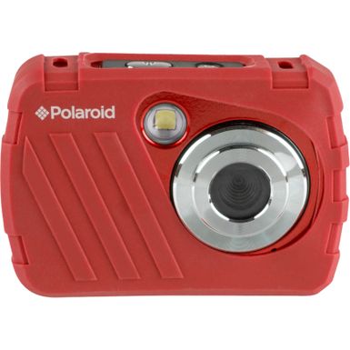 image of Polaroid - 16MP Waterproof Digital Camera - Red with sku:bb21741610-6459733-bestbuy-polaroid