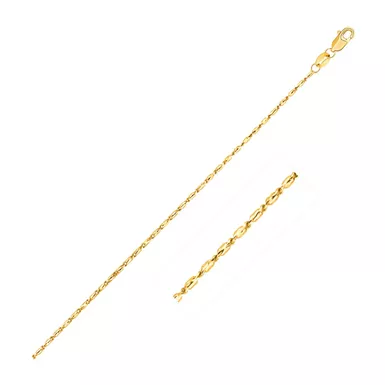 14k Yellow Gold Lumina Pendant Chain 0.9mm (18 Inch)