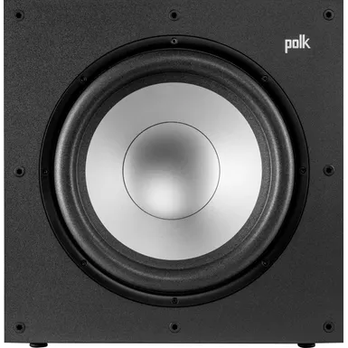 image of Polk Audio - Monitor XT12 12" 100W Class A/B Amplifier Subwoofer - Midnight Black with sku:bb21828296-bestbuy