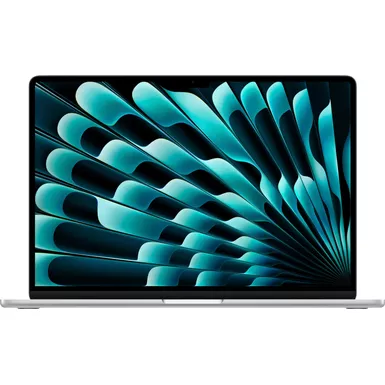 image of Apple - MacBook Air 15" Laptop - M2 chip - 8GB Memory - 256GB SSD (Latest Model) - Silver with sku:mqkr3ll/a-streamline