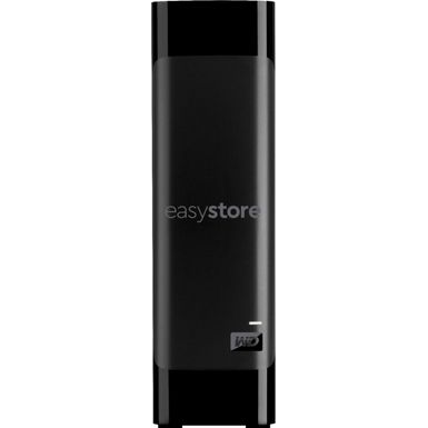 image of WD - easystore 12TB External USB 3.0 Hard Drive - Black with sku:bb21623317-6425301-bestbuy-westerndigital