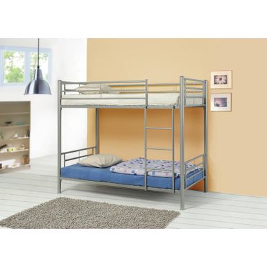 image of Hayward Twin over Twin Bunk Bed Silver with sku:460072-coaster