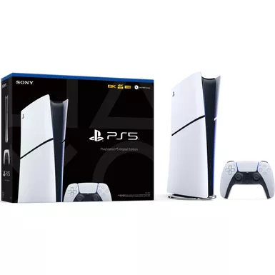 Sony - PlayStation 5 Slim Console Digital Edition - White