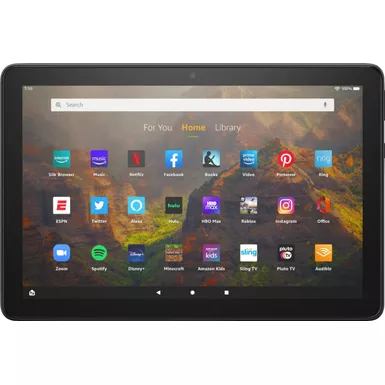 Amazon - Fire HD 10 – 10.1” – Tablet – 32 GB - Black