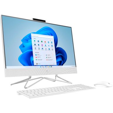 Angle Zoom. HP - 24" Touch-Screen All-In-One - Intel Core i3 - 8GB Memory - 512GB SSD - Snow White