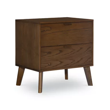 image of Maybrook Two Drawer Nightstand with sku:lfxs1164-linon
