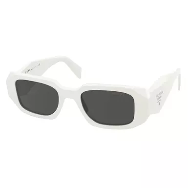 Prada Sunglasses (PR17WS-1425S0, Talc/Dark Grey)