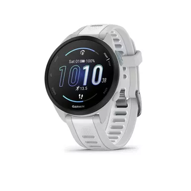 Garmin Forerunner 165 GPS Smartwatch - Mist Gray/Whitestone