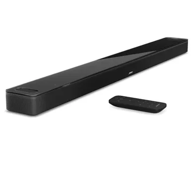 image of Bose - Smart Soundbar 900 With Dolby Atmos and Voice Assistant - Black with sku:bb21796657-bestbuy