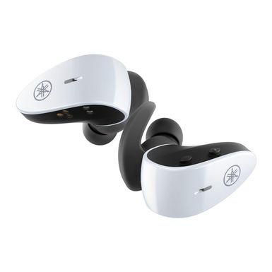 image of Yamaha TW-ES5A True Wireless Sports Earbuds, White with sku:yatwes5awh-adorama