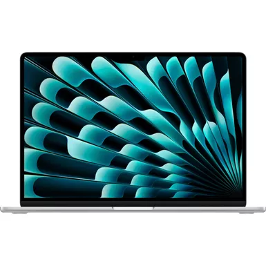 Apple - MacBook Air 15" Laptop - M2 chip Built for Apple Intelligence - 8GB Memory - 512GB SSD - Silver