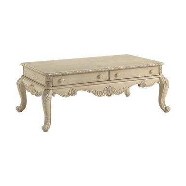 ACME Ragenardus Coffee Table, Antique White