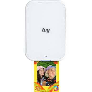 image of Canon - IVY 2 Mini Photo Printer - Pure White with sku:bb22040414-6522092-bestbuy-canon