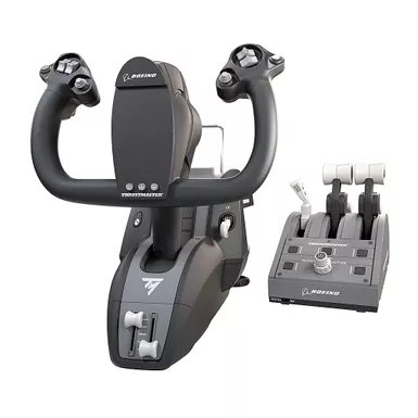 image of Thrustmaster - TCA Yoke Pack Boeing Edition for Xbox Series X, S, Xbox One, PC - Black with sku:bb21998964-bestbuy