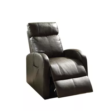 ACME Ricardo Power Motion Recliner w/Lift, Brown Synthetic Leather