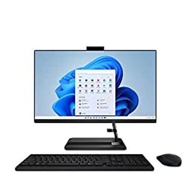 image of Lenovo IdeaCentre AIO 3-2022- All-in-One Desktop - 23.8" FHD Touch Display - HD 720p Camera - Windows 11 Home - 8GB Memory - 512GB Storage - AMD Ryzen 5 5625U - Black - Mouse & Keyboard Included with sku:bb22088234-bestbuy
