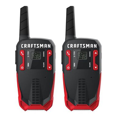 image of Craftsman 16 Mile GMRS/FRS Two-Way Radios with sku:cmxzrazf118-electronicexpress