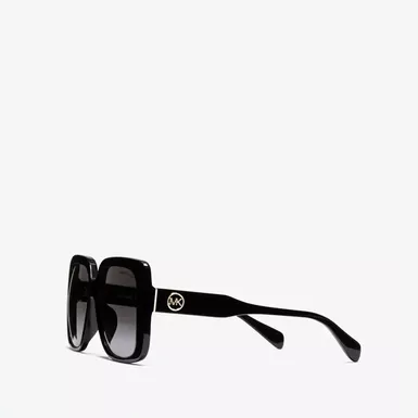 image of Michael Kors Mallorca Sunglasses (MK2183U-30058G, Black/Grey Gradient) with sku:mk2183u-30058g|black|grey-corporatesignature