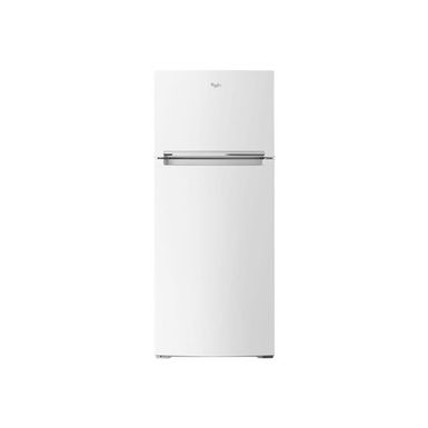 image of Whirlpool - 17.7 Cu. Ft. Top-Freezer Refrigerator - White with sku:wrt518szfwh-abt