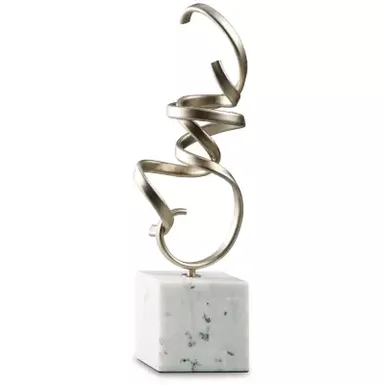 Champagne/White Pallaton Sculpture