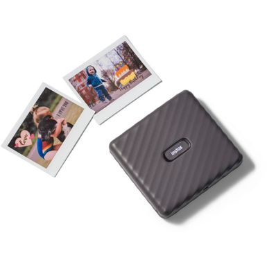 Alt View Zoom 11. Fujifilm - Instax Link Wide Wireless Photo Printer - Mocha Gray
