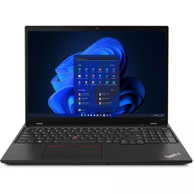 image of Lenovo - ThinkPad P16s Gen 2 Intel Laptop, Villi Black with sku:he8592-ingram