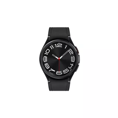 image of Samsung - Galaxy Watch6 Classic Stainless Steel Smartwatch 43mm BT - Black with sku:bb22144626-bestbuy