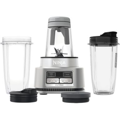 image of Ninja - Foodi Smoothie Bowl Maker and Nutrient Extractor* 1200WP smartTORQUE 4 Auto-iQ Presets - Silver with sku:bb21581127-6421815-bestbuy-euro-pro