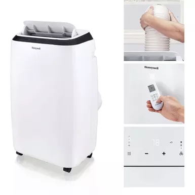 image of Honeywell - 11,000 BTU Portable Air Conditioner with sku:hm2cesawk8-almo