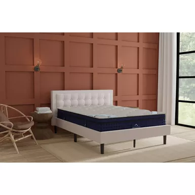 Nectar Bed Frame with Headboard Linen - King