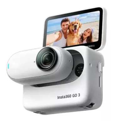 image of Insta360 - GO 3 (64GB) Action Camera with Lens Guard - White with sku:bb22146170-bestbuy