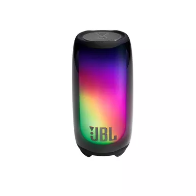 image of JBL Pulse 5 Portable Bluetooth Speaker w/ Light Show with sku:jblpulse5blkam-powersales