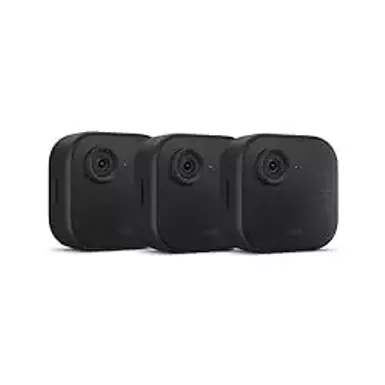 Blink - Outdoor 4 3-Camera Wireless 1080p Security System with Up to Two-year Battery Life - Black