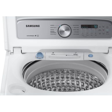 Alt View Zoom 15. Samsung - 5.0 Cu. Ft. High Efficiency Top Load Washer with Active WaterJet - White