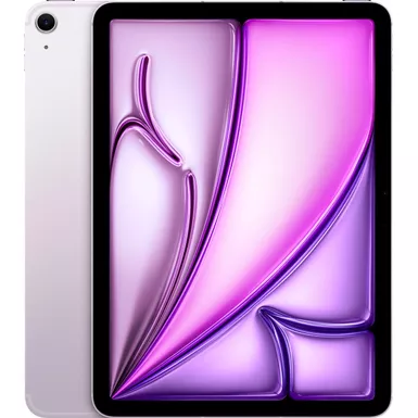 Apple - 11-inch iPad Air M2 chip Wi-Fi + Cellular 128GB - Purple (Unlocked)