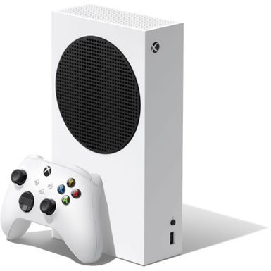 image of Microsoft - Xbox Series S 512 GB All-Digital Console (Disc-Free Gaming) - White with sku:rrs-00001-streamline