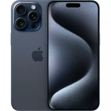 image of Apple - iPhone 15 Pro Max 256GB Blue Titanium (Universal) with sku:bb22080605-bestbuy