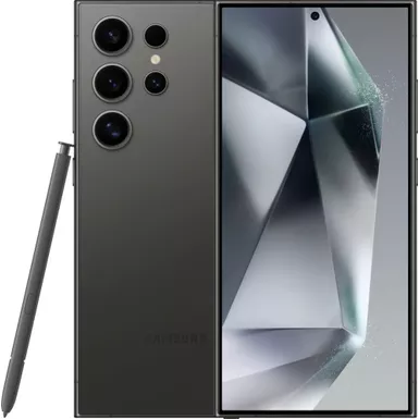 image of Samsung - Galaxy S24 Ultra 256GB (Unlocked) - Titanium Black with sku:jn6779-ingram