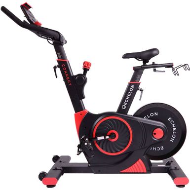 image of Echelon - Smart Connect EX3 Exercise Bike - Red with sku:bb21678289-6412359-bestbuy-echelon