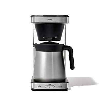 image of NEW OXO Brew 8-Cup Coffee Maker with Single-Serve Capability with sku:b07h9g93wk-oxo-amz