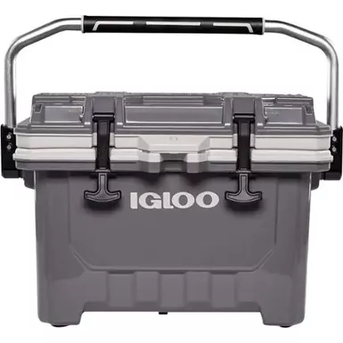 image of Igloo - IMX 24 Quart Cooler - Gray with sku:bb22065169-bestbuy