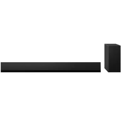 LG - 3.1-Channel SG10TY Soundbar with Wireless Subwoofer, Dolby Atmos - Black