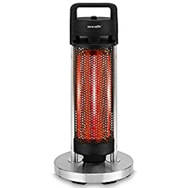 Rent to own SereneLife Infrared Patio Heater, Electric Patio Heater for  Indoor/Outdoor Use, Portable Heater with Remote Control, 900 W, for  Restaurant, Patio, Backyard, Garage, Decks (Black) - FlexShopper